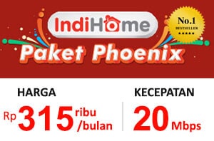 Paket Phoenix 30 Mbps (Internet + Telepon)